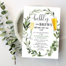 Möhippan Bubbles and Brews greenery par