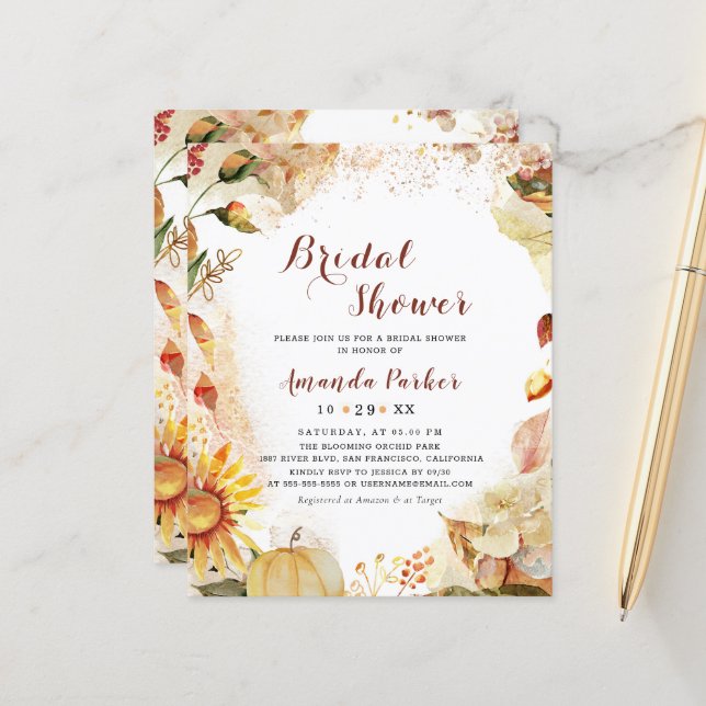 Möhippan Budget Autumn Pumpkin Solros (Fram/Back In Situ)