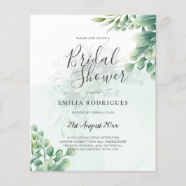 MÖHIPPAN BUDGET Greenery Guld Eucalyptus Flygblad