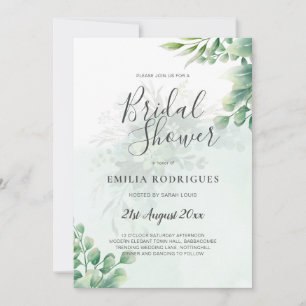MÖHIPPAN BUDGET Greenery Guld Eucalyptus Inbjudningar