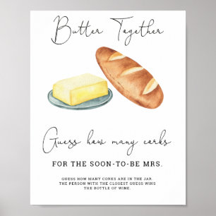 Möhippan Butter anger hur många Kork Poster