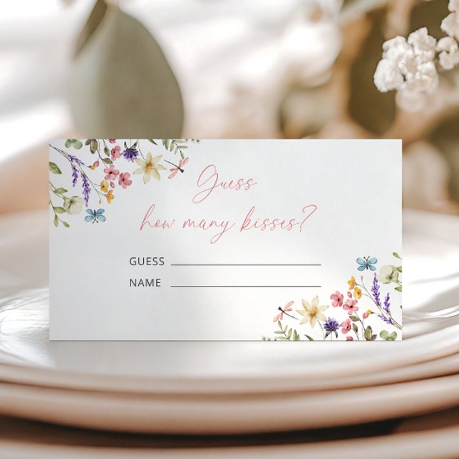 Möhippan Butterfly Gissa hur många pussar som spel Tilläggskort (Skapare uppladdad)