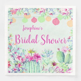 Möhippan Cactus Lantern Fiesta Succulents Pappersservett