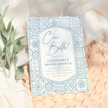 Möhippan Ciao Bella Whimsical Italy Tiles