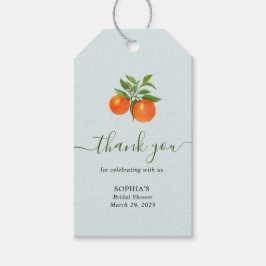 Möhippan Citrus Orange Tack Presentetikett