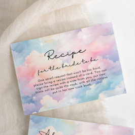 Möhippan Dreamy Pastel Clouds Rececipe Tilläggskort