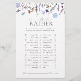 Möhippan Dusty Blue Wildblomma