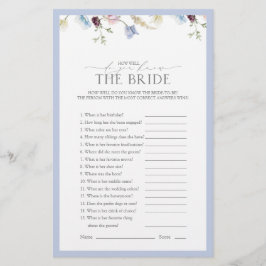 Möhippan Dusty Blue Wildblomma