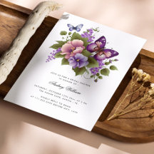 Möhippan elegant Butterfly och Bloom