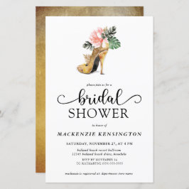 Möhippan Elegant för Tropical Guld Heels