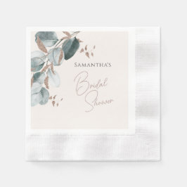 Möhippan elegant Guld Grönt Sparkling Lövs  Pappersservett