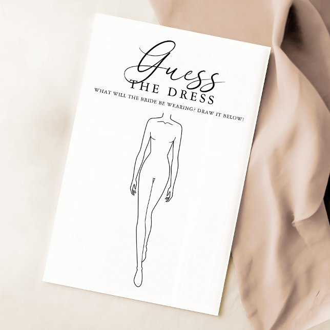 Möhippan elegant Script gissar Dressspelet (Skapare uppladdad)