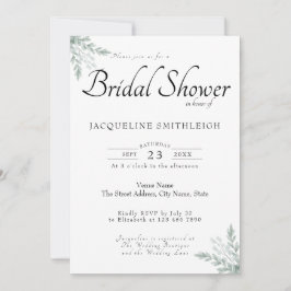 Möhippan Eucalyptus Greenery Inbjudningar