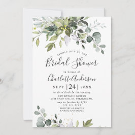 Möhippan Eucalyptus Greenery Inbjudningar