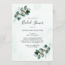 Möhippan Eucalyptus Watercolor Löv