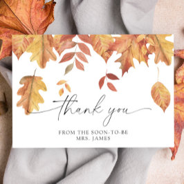 Möhippan Fånga löv tack för ditt kort