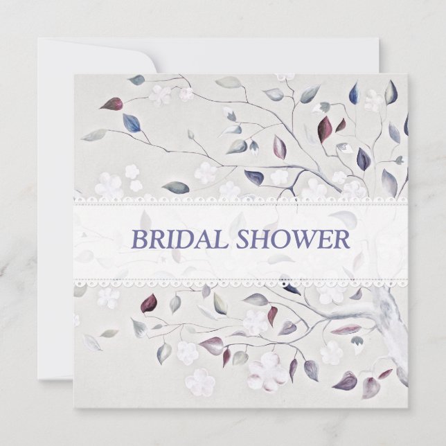 Möhippan Fantasy Träd Bröllop Inbjudningar (Framsida)