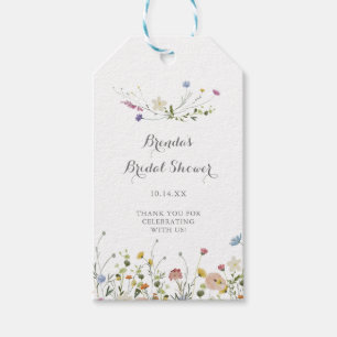 Möhippan Färgstänk Vild Flowers ( Flowers) Presentetikett