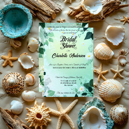 Möhippan Färsk färgton och vit Daisy Inbjudningar