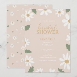 Möhippan FLOD för Daisy av ljus Inbjudningar