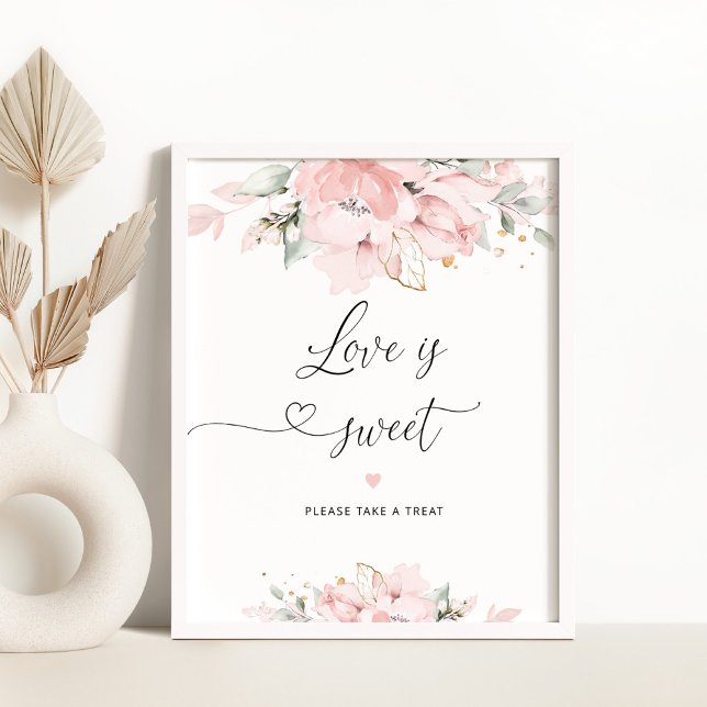 möhippan för  blommigt Kärlek är söt Poster (Skapare uppladdad)