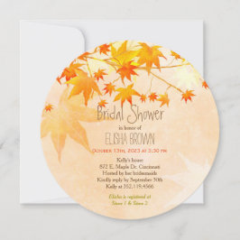 Möhippan för himmelsk mappningsfall inbjudningar