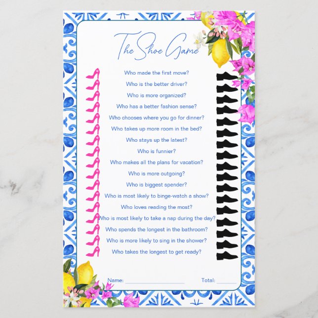 Möhippan för skospelet (Framsida)