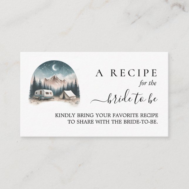 Möhippan Forest Wood Himlar Träd Fire Camping Tilläggskort (Framsida)