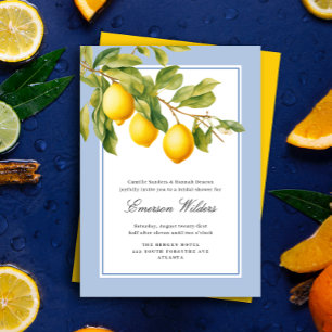 Möhippan Fresh Mediterranean Lemon Inbjudningar