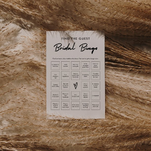 Möhippan Gäst Bingo Game (Modern Hitta gästspel)