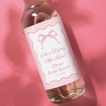 Möhippan Gifter sig rosa Bow Shes
