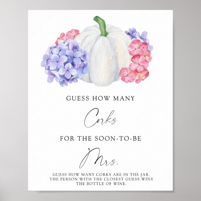 Möhippan gissar hur många Kork Poster (Framsidan)