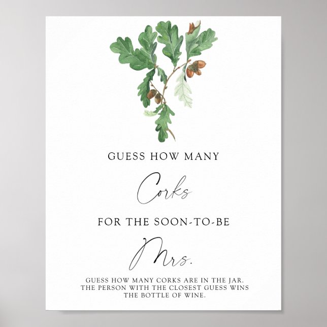 Möhippan gissar hur många Kork Poster (Framsidan)