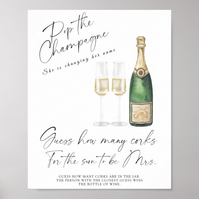 Möhippan gissar hur många Kork Poster (Framsidan)