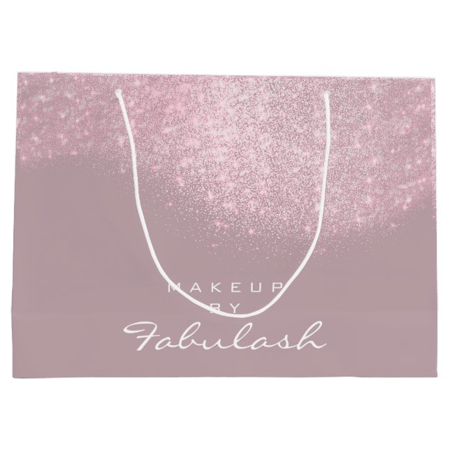 Möhippan glitter Namn favoriserar Rosa Vit Lila (Baksidan)