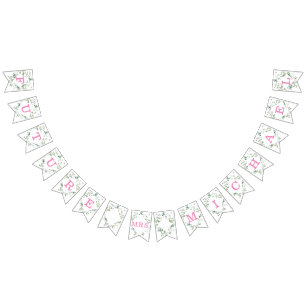 Möhippan Grey Eucalyptus Botanical Anpassningsbar Vimplar