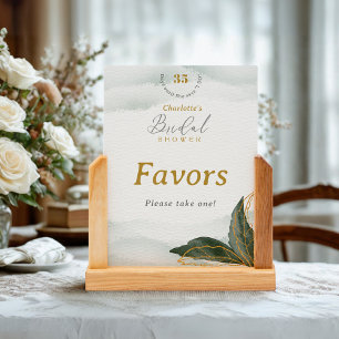 Möhippan Grey Guld Favoriter Tabletop-kort Inbjudningar