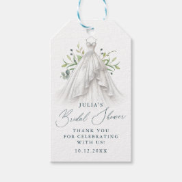 Möhippan Grey och Bröllop Dress Tack Presentetikett