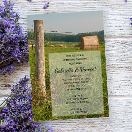 Möhippan grönt Pastures Land Ranch Inbjudningar