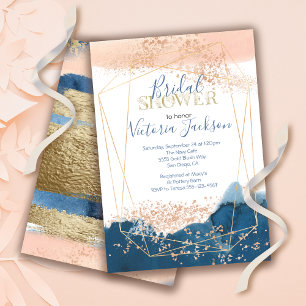 Möhippan  Guld Inbjudningar