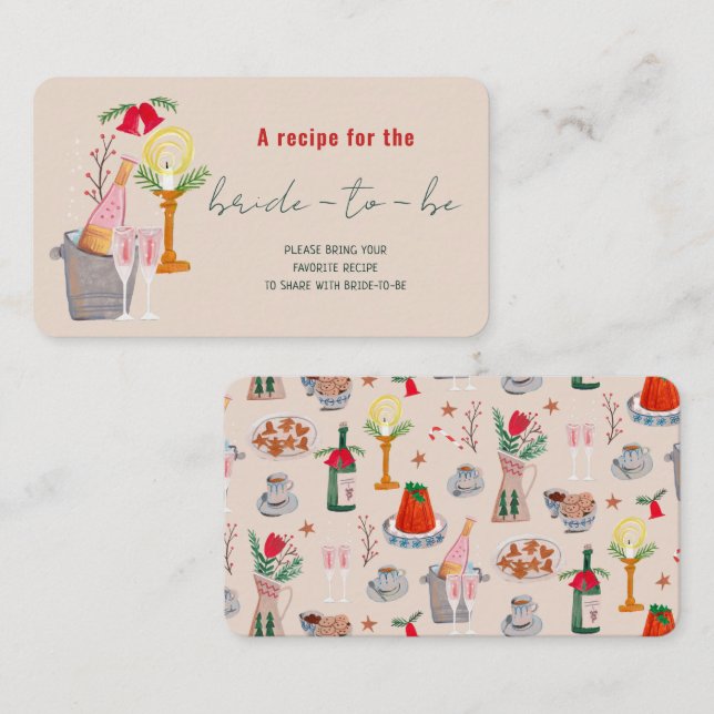 Möhippan hand plockade  en recept tilläggskort (Fram/baksida)