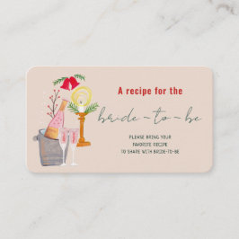 Möhippan hand plockade  en recept tilläggskort