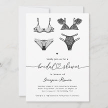 Möhippan Heart Script & Black Snöre Lingerie