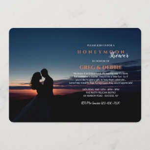 Möhippan Honeymoon-emballering Inbjudningar