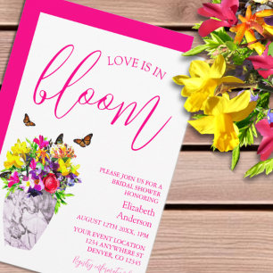 Möhippan kärlek i Blommigten Bloom Inbjudningar