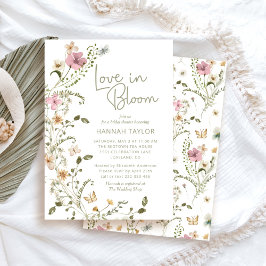 Möhippan kärlek i Blommigten Bloom Inbjudningar