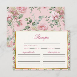 Möhippan kärlek Shack Fiance Recipe Tilläggskort