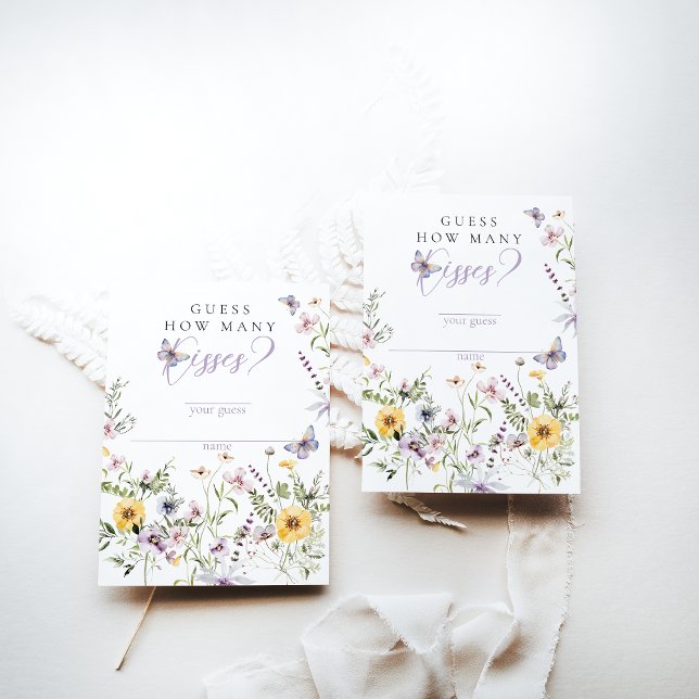 Möhippan Kisses Lila Blommigt  Tilläggskort (Skapare uppladdad)