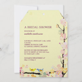 Möhippan Kissing Birds Creamy Inbjudningar