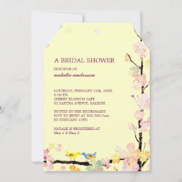 Möhippan Kissing Birds Creamy Inbjudningar